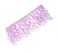 NULYLU Perruque Bouclée Fibres Synthétiques Pour Poupées Accessoire De Création De Poupées Pour Personnaliser Et Styliser Vos Figurines Confortable Et Facile à Coiffer