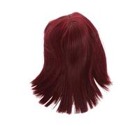 NULYLU Perruque perruques courtes pour femmes accessoire de perruque perruques réalistes pour femmes perruque de cheveux roux perruque de fête synthétique fibre chimique