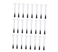 NULYLU Pinceau Vernis Ongle Jetable Poignée Confortable en PE et Pbt, Lot de 50Pcs pour Manucure Facile et Contrôle Précis, pour Professionnels et Amateurs de Nail Art
