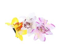 NULYLU Pinces à Cheveux Fleur 3Pcs Accessoires pour Cheveux Mignons pour Filles 8-12 Ans Coiffure Décontractée ou Festive