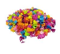NULYLU Pinces à Cheveux pour Garçon et Filles Mini 100 Pcs Multicolores Petites Pinces Griffes Barrette Bébé Fille Accessoires Cheveux Antidérapants Usage Quotidien Couleur Aléatoire