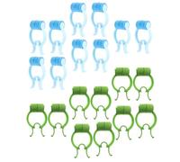 NULYLU Pinces Nasales de Réparation 20Pcs, Clips d’Entraînement Respiratoire Pratiques, Stoppeurs de Saignements de Nez en EVA, Usage Domestique