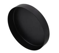 NULYLU Plateau de Pot de Fleur Plateau de Verres d'eau Plateaux d'égouttement des Fleurs bac de Drainage pour jardinière plaques de Pot pour Plantes bac à Acier Inoxydable Noir