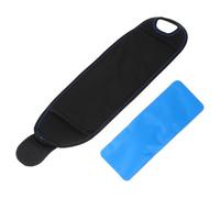 NULYLU Poche de Glace pour Poignet avec Bande de Compression, Gel Composite Nylon Respirant, 2 Pièces pour Thérapie Froid, pour Blessures Sportives et Premiers Soins