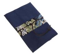 NULYLU Pochette de Protection en Tissu pour Manuels et Journaux, Usage Polyvalent, Protège L'usure, Style Chic, pour Passionnés de Lecture et Apprentissage