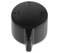 NULYLU Poignée de Robinet de Noire Mate 4 Positions Réglables en Alliage de Zinc et Installation Facile pour Salle de Bain
