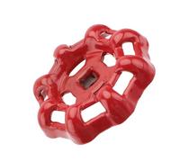 NULYLU Poignée de Vanne en Fonte 6x6 Mm pour Robinet D'arrêt Ppr, Pièce de Rechange Métal Solide, Compatible Vannes à Guillotine et Globe, Accessoire Plomberie pour Jardin et