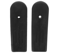 NULYLU Poignées de Frein en Caoutchouc pour Fauteuil Roulant Housses de Leviers de Frein de Rechange 1 Paire Compatibles Aides à la Marche Système de Freinage Amélioré pour Sécurité