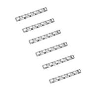 NULYLU Porte-stylo en Acrylique pour Manucure 6pcs 5 Compartiments, Léger et Résistant à L'usure, pour Usage DIY et Salon D'onglerie
