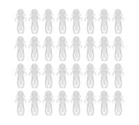 NULYLU Protection auditive bouchons d'oreille en silicone souple lot de 30 paires réutilisables réduction du bruit pour étude et chantier