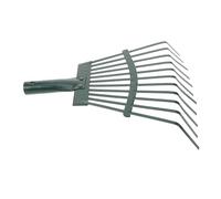 NULYLU Râteau De Jardin Ergonomique à Dents Outil De Jardinage Pratique pour Ramasser Et pour Entretien De Votre Pelouse Vos