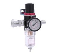 NULYLU Régulateur de Pression Maintien de Pression Stable Filtre en Cuivre et Soupape Unilatérale pour Compresseur D'air pour Outils Pneumatiques