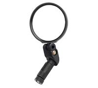 NULYLU Rétroviseur De Guidon De Vélo De Montagne Réglable, Miroir Convexe En Plastique Noir, Diamètre 16-22 Mm, Accessoire De Sécurité Pour Vtt, Route Et Loisirs, Usage Cyclisme En Extérieur