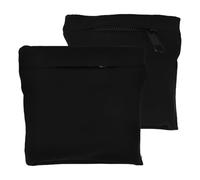 NULYLU Sacoche de Sport Noire 2pcs en Polyester Résistante la Pluie la Sueur, Brassard Portable pour Poignet, pour Activités Outdoor et Fitness