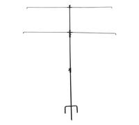 NULYLU Support de Cible en Métal Réglable pour Tir et Entraînement Titulaire Pratique Portable Chevalet Cible Compact pour Extérieur Compatible en Papier Support de Gamme Ajustable