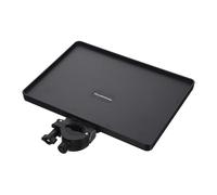 NULYLU Support de Pied de Microphone en Plastique Abs Plateau Réglable et Surface Lisse pour Étagère de Carte Son, pour Diffusion en Direct