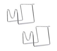 NULYLU Support Portable Base Antidérapante pour Bouteille d'eau en Acier Inoxydable 5l Lot de 2 Porte-cruches Robustes de U, pour Voyage et Hôtel