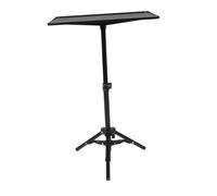 NULYLU Support pour Projecteur Réglable 55 Cm avec Plateau, Trépied Tripode Compact en Métal Stable pour Bureau et Table de Chevet, pour Home Cinéma et Usage DJ, Support D’écran Projecteur Polyvalent