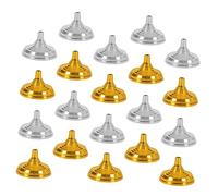 NULYLU Supports de Drapeaux Universels 30Pcs Bases de Mâts de Bureau Pratiques Support pour Drapeaux de Matériau Solide pour Festivals et Décorations