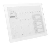 NULYLU Tableau Affichage Des Couleurs De Vernis à Support De Présentation Pour Conseils Échantillon De Couleurs Pour Manucure Teintes