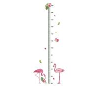 NULYLU Tableau des Tailles Autocollant Mural Pvc Vert pour Garçon et Filles, Règle de Croissance Étanche et Facile à Enlever, Décoration Créative pour Jardins D'garçon et Filles