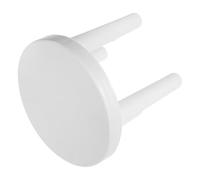 NULYLU Tabouret Facile à Transporter en Plastique Blanc Antidérapant Rond Tabouret Créatif pour Maison, pour Changer de Chaussures ou Salle de Bain