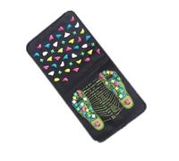 NULYLU Tapis D'acupression Des Pieds En Pierre De Marche Tapis De Massage Plantaire Pour Relaxation Des Pieds Soulagement Des Douleurs Musculaires 70 X 35 Cm