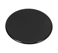 NULYLU Tête De Brûleur De Cuisinière à Gaz Encastrée Noire, Chapeau De Brûleur 100 Plat, Remplacement Solide Et Compatible, Pièce De Barbecue Cuisine Compacte