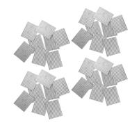 NULYLU Tuiles Miniatures Faciles à Assembler Peindre en Acier Inoxydable 40 Pièces 1:35 pour Maison de Poupée Accessoires pour Scènes Industrielles et Chantier Miniature