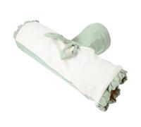 NULYLU Tunnel en T pour Petits Animaux et Hamsters, Léger et Polyvalent en Tissu Vert, pour Jouer et Dormir, Maison Chaude et Confortable pour Hamster