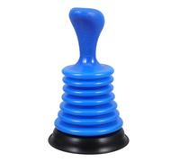 NULYLU Ventouse de Débouchage Manuelle Petite pour Évier, Outil Compact en Plastique Bleu, Déboucheur de Tuyaux Polyvalent Cuisine, Salle de Bain, Vidange Rapide et Nettoyage Facile