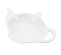 NULYLU Verre Finition Soignée Professionnel en Céramique Blanc Facile à Laver pour Sachets de Thé pour Salons de Thé et de Yoga