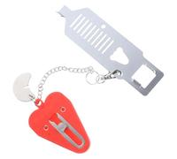 NULYLU Verrou de Porte à Chaîne Portable en Fer et Pp, Facile à Installer, Sécurité pour Portes D'entrée et Logements en Location Plusieurs styles