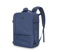 NUMADA - Sac 40x20x25 Ryanair et Easyjet (20L) avec Compartiment à Chaussures et poche pour Ordinateur 15". Sac à Dos Travail Résistant Aux Éclaboussures, Grande capacité et plusieurs poches | Bleu