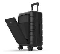 NUMADA - Valise Cabine PC + ABS (56x37,5x22cm) PackPro T40 avec Serrure TSA et Chargement USB. Bagage Cabine Rigide à 4 Roues et Multiples Compartiments Intérieurs | Noir