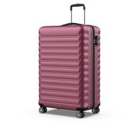 NUMADA - Valise Grande Taille 25Kg Upfly 28' ABS (75x49x29cm) avec Serrure à Combinaison et 4 Roues Doubles 360 | Résistant | Lumière | Intérieur compartimenté | Bordeaux