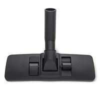 902070 Brosse Combinée Commutable Avec Socle En Acier Inoxydable, 300 Mm, Noire