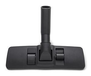 Numatic Brosse combinée commutable avec Plaque de Fond en Acier Inoxydable, buse combinée Noire