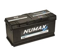 Numax 020 Premium Batterie Voitures, 12V, 110Ah, 1000 Amps (En)