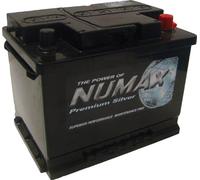 Numax Premium 027 Batterie Voitures, 12V 60Ah 500 Amps (En)