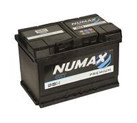 Numax Premium 096R Batterie Voitures, 12V 80Ah 680 Amps (En)