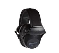 NUM'AXES - Casque Antibruit Électronique CAS1034 b- Tir, Chasse, Jardinage - 2 Micros Haute Fréquence - Atténuation Moy. du Bruit : 29 dB - Déclenchement Automatique à 75 dB - Autonomie : 225 h - Noir