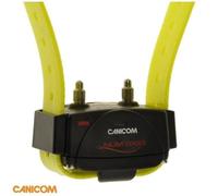 NUM'AXES - Collier de dressage supplémentaire Canicom avec sangle jaune fluo