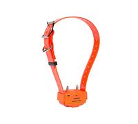 NUM'AXES - Collier seul - CANICOM - avec plasturgie orange et sangle orange fluo