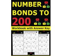 Number Bonds to 200 Workbook with Answer Key