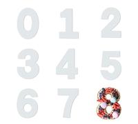 Number Cake, 12 inch moule number cake grand format ,30cm Number Cake Moule, Moule en Chiffre Silicone,Patron Chiffre Number Cake, Fabrication de Gâteaux pour Crème de Gâteau de Mariage d'anniversaire