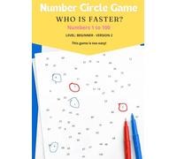 Number Circle Game - Numbers from 1 to 100 - Beginner - Version 2: Who is faster?: This game is simple.