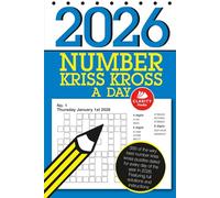 Number Kriss Kross A Day 2026: 366 number fill in puzzles