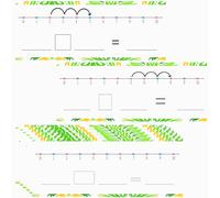 Number Line Lot de 10 tableaux effaçables à sec, cartes mathématiques de comptage de 0 à 10, 12,7 x 20,1 cm, blanc, pour enfants, étudiants, fournitures pour enseignants, rentrée scolaire