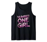 Number One Girl Tee Femme Forte indépendante Original Débardeur